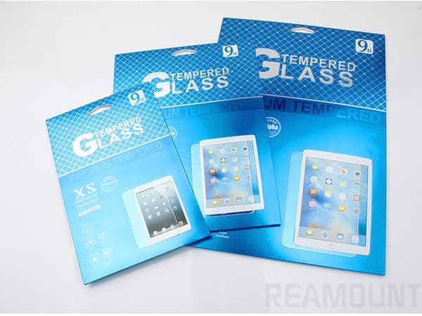 Tablet Tempered Glass Packaging Paper Box for Screen Protector Film Packing Pouch Bag For Tablet 8''