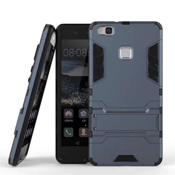 For Huawei P9 lite P9 Plus Case Slim Hard Back Phone Case Robot Armor Protector Hybrid Rugged Rubber Cover For Ascend P9 lite