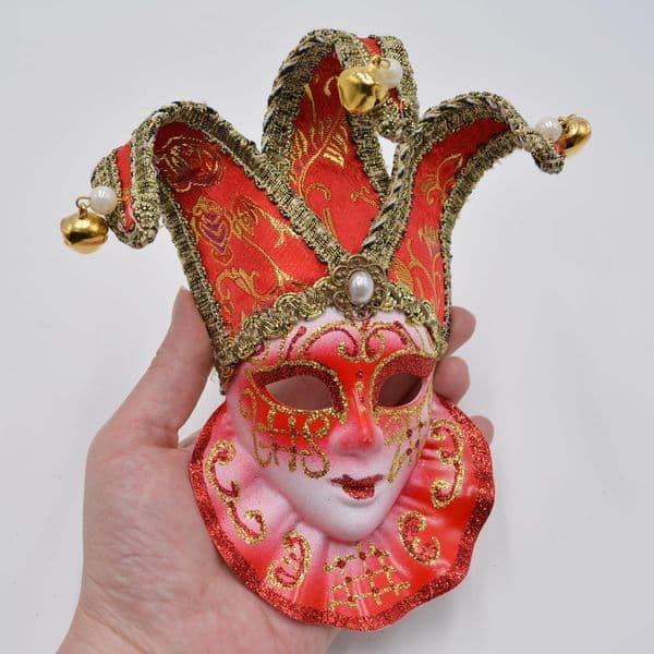 Luxury Party Mask Collar Triangle Home Party Decorations Venetian Masquerade Novelty Halloween Party Gift Pearl Ring Edge