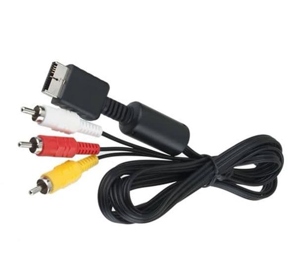 Factory price 6 Feet 1.8M Audio Cable To RCA For Sony PlayStation For PS2 / PS3 Video AV