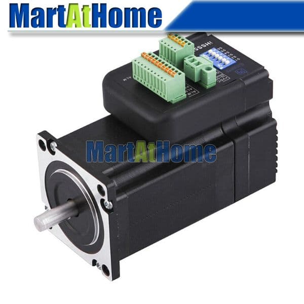 Smart iHSS57-36-20 CNC Closed-Loop NEMA 23 Integrated Stepper Motor with Driver Step+direction 57mm 36VDC 2N.M #SM749 @SD