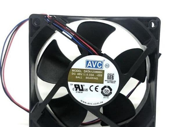 AVC 12038 DATA1238B8H -059 DC48V 0.33A 3wire cooling fan