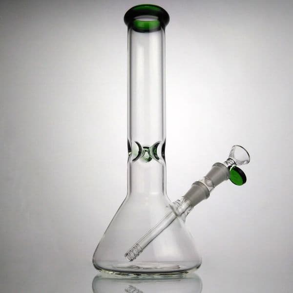 heady bongs beaker water bongs portable glass water pipe 10'' beaker base bong glass bong pieces hand blown glass pipes bongs