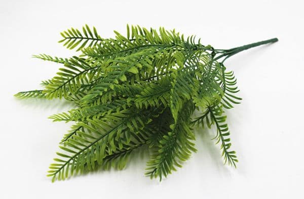 Plastic flower fake flower simulation plant green planting flower arrangement decorated with grass Persian fern