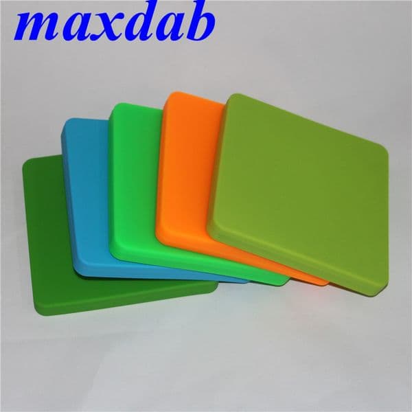 200ml Nonstick Wax Containers Silicon Square Container Big Wax Jars Dishes Mats Dabber Tool Large Jar