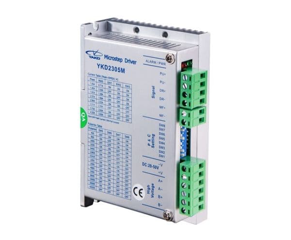 Freeshipping YAKO 32bit DSP digital Stepper driver YKD2305M high performance stepper driver 20-50VDC 3.0A stepping drive
