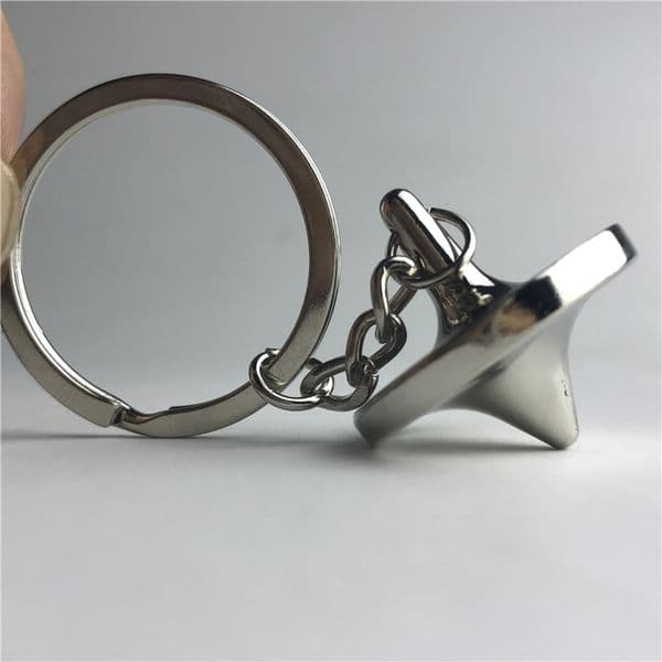 Metal Carb Cap Fidget Spinner Key Chain Stlye Hookah Flat Top Quartz Thermal Terp Slurper Banger Domeless Caps for Water Pipes