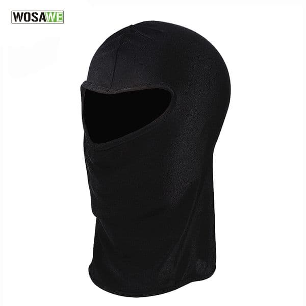 WOSAWE Ultra Thin Ski CS Face Mask Hood Helmet Balaclava Hat Headwear For Motor Bike Anti UV Quick Dry Cycling Cap BC300