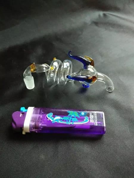 Smoking pipes hookah Oil Burner Pipe Smokings Glass Bowl Smoking Accessories Spiral faucet running board