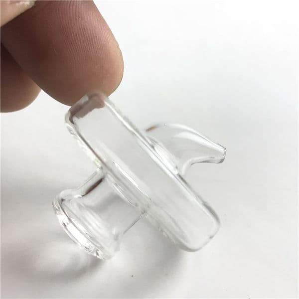 XL XXL Quartz Banger Carb Cap Dabber with 35mm OD UFO Carb Caps Thick Pyrex Glass Bong Water Smoking Pipes Nail