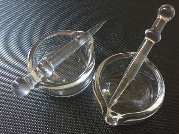 Newest Glass Oil Bowl Set Art Wax Dish Oil Containers Glass Cup and Rod Smoking Accessories For Glass Bong Pipes