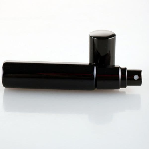 10ml UV Black Glass Atomizer Empty Perfume Bottle Fragrance Spray Bottle Cosmetic Packaging fast shipping F1105