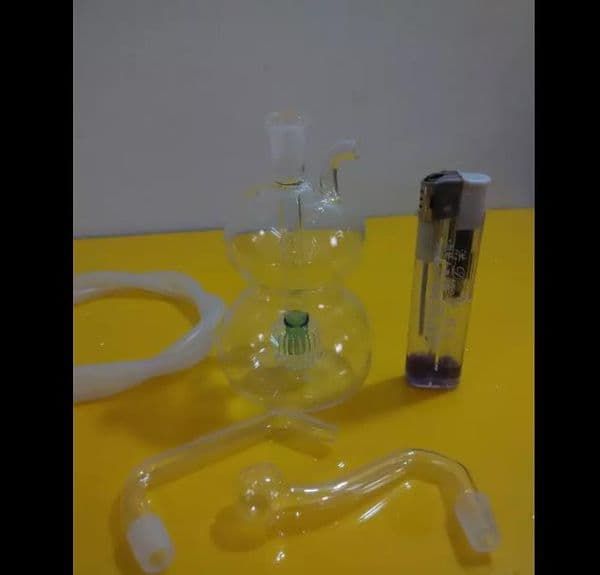 Smoking pipes hookah Oil Burner Pipe Smokings Glass Bowl Smoking Accessories New Hulu water bottle