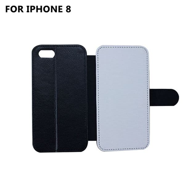 Sublimation wallet flip cover for iPhone X 8 8 plus 7 7plus 6 6plus sublimation wallet cover for iPhone 6 cases