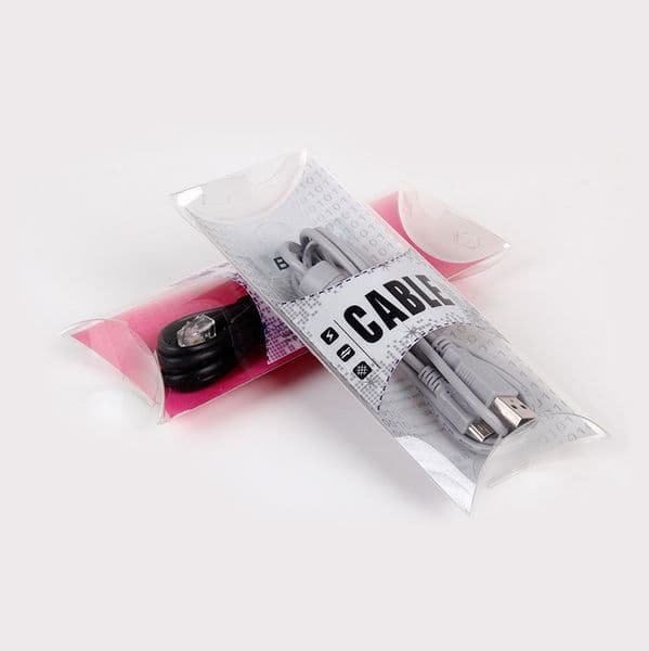 Empty Micro USB Cable Retail Package PVC Box For iPhone X Mobile USB Phone Charger Cable