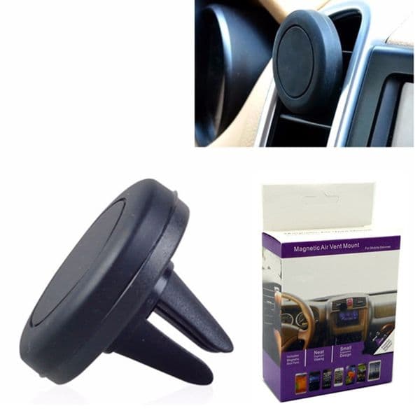 Car Mount Air Vent Magnetic Car Holder for Phones GPS Air Vent Dashboard Car Mount Holder with Retail Box