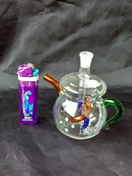 Smoking pipes hookah Oil Burner Pipe Smokings Glass Bowl Smoking Accessories Teapot shaped hookah