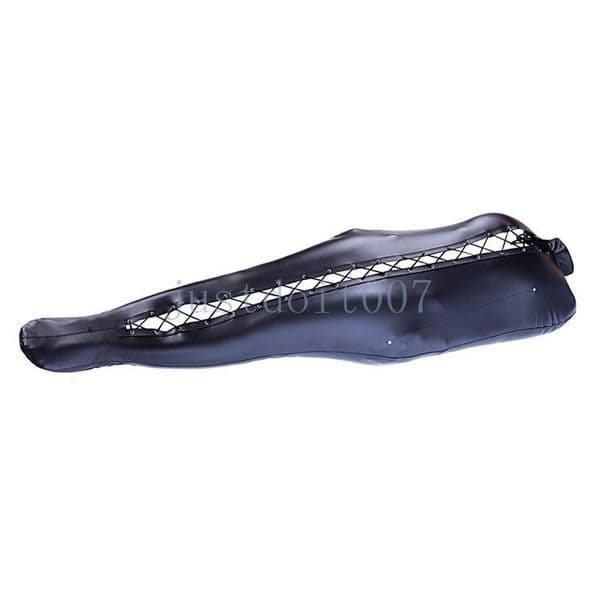 Bondage PU Leather mummy sleep sack Full body Gimp bag harness straight jacket restraint Adult Games Sex Products #R98