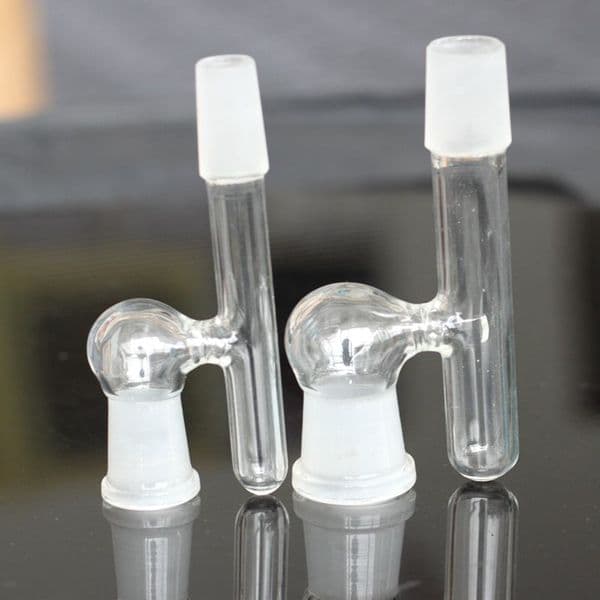 In Stock!!! Mini Reclaim Ash Catcher 45 degree angle 14.4mm or 18.8mm Male Female Glass Adapter for glass bongs