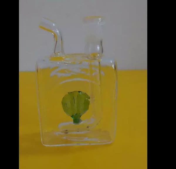 Smoking pipes hookah Oil Burner Pipe Smokings Glass Bowl Smoking Accessories Small square pot