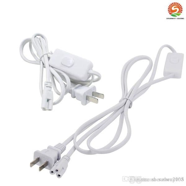 Power connectors Cable wire line longer pigtail Corded Electric with builtin 303 ONOFF Switch three proung 3 Pin Double End Conn