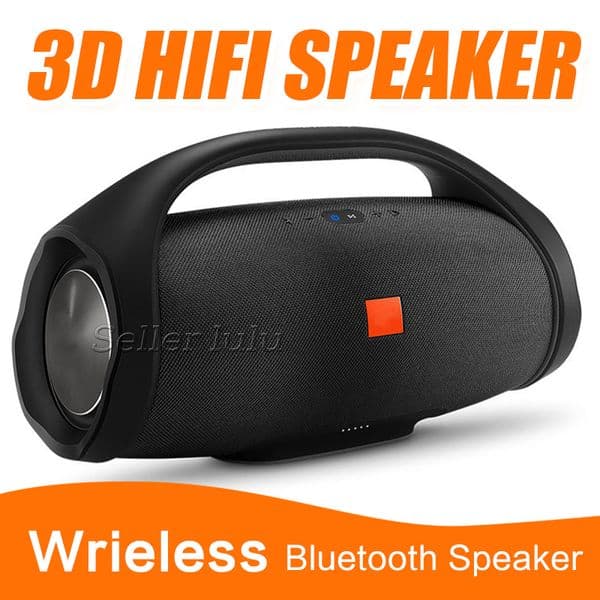 DHCP Nice Sound Boombox Bluetooth Speaker Stere 3D HIFI Subwoofer Handsfree Outdoor Portable Stereo Subwoofers With Retail Box