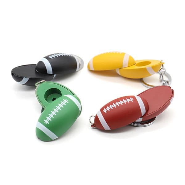 Baseball Keychain Shaped Portable Smoking pipes Deluxe Pipe for smoking tobacco grinder dry herb vaporizer cigarette holder filter pipe