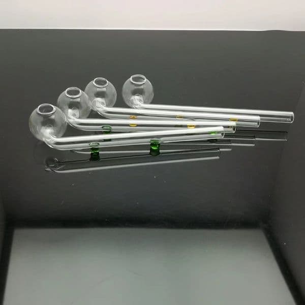 Smoking pipes Ball Glass Oil Burner Pipe Smoking Bowl Water Hookahs bongs Colorful double pivot glass curved pot