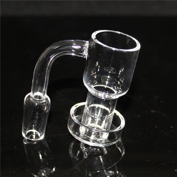 Smoking Set Terp Vacuum Quartz Bangers & Carb Cap Terps Slurper Banger Domeless Nail For Glass Bongs 10mm 14mm 18mm