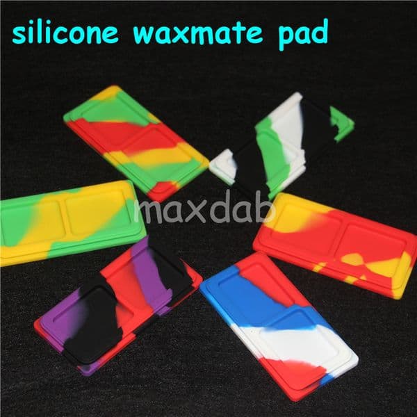 boxes Waxmate Rubber Containers Silicon Storage Square Wax Jars Dabber Oil Holder