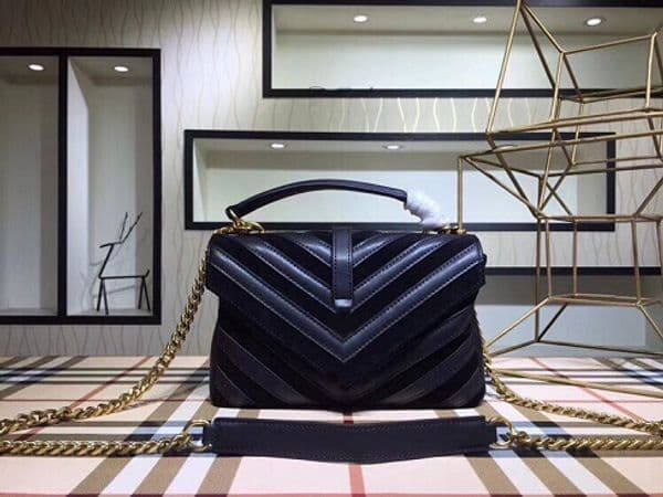 Classic Bags Genuine Leather V Striped Chain Strap Shoulder Handbag Flap Satchel Bags Crossbody Handbags Shopping Tote