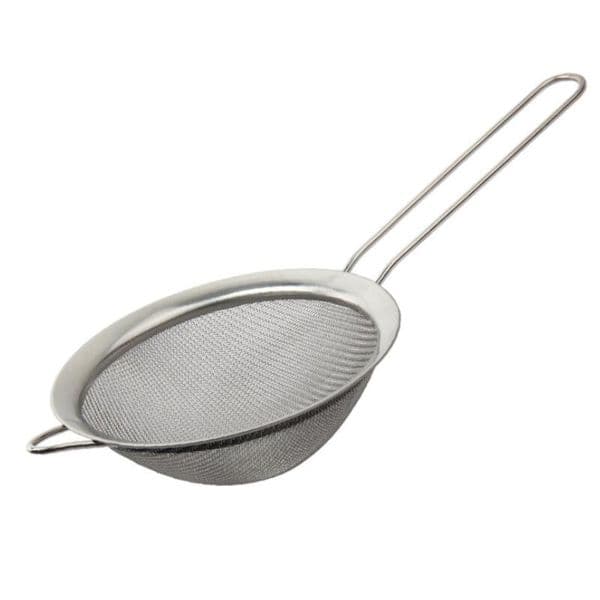 Stainless Steel Fine Mesh Strainer Colander Flour Sieve with Handle Juice and Tea Strainer Kitchen Tools LX9006