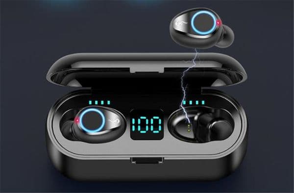 HBQ F9 TWS Wireless Earphones Mini Bluetooth Headphones V5.0 DER Stereo Sports earphone for all Phone or Android Huawei P30