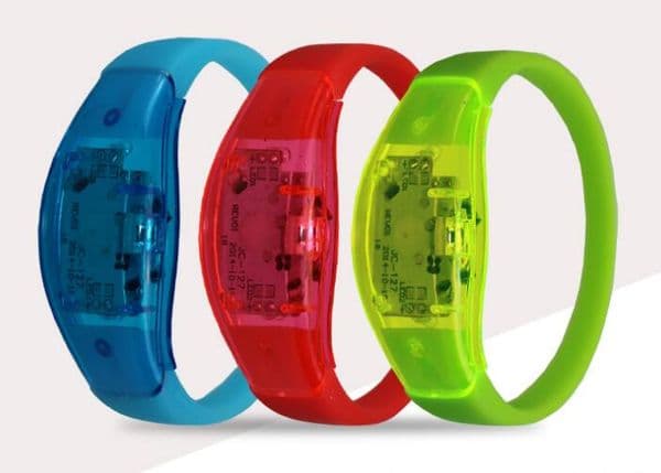 Music Activated Sound Control Led Flashing Bracelet Light Up Bangle Wristband Club Party Bar Cheer Luminous Hand Ring Glow Stick Night Light