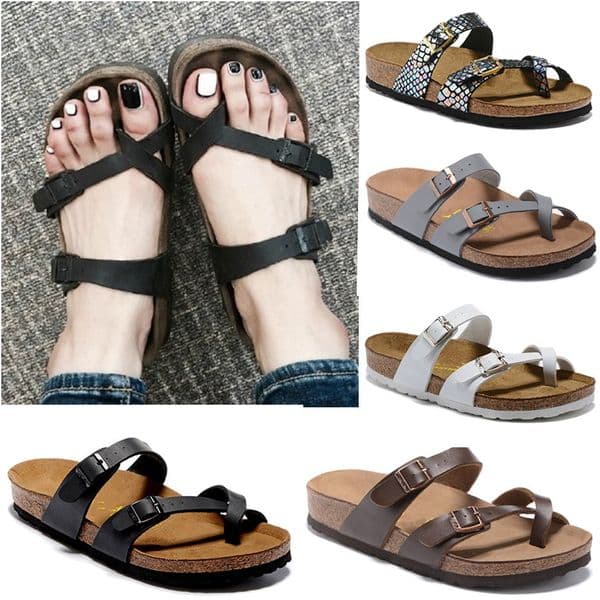 Mayari Florida Florid Gizeh Cork slippers Hot sell summer Beach sandals Men Women flats sandals unisex casual shoes print mixed colors Flip Flops Size US3-15