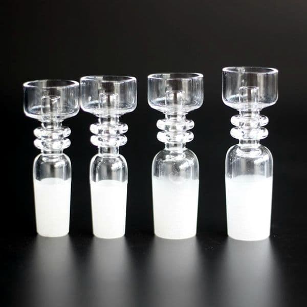 Durable Glass Bubbler Pipe - Premium Quartz Smoking Accessory Compatible With All Rig Sizes