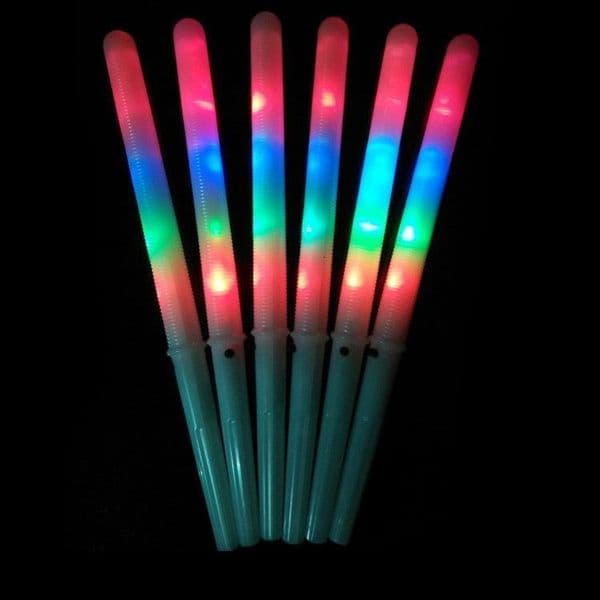 Party Supplies Colorful LED Sticks Glow Light up Floss Stick for Christmas Birthday Party Prop Flashing Sticks