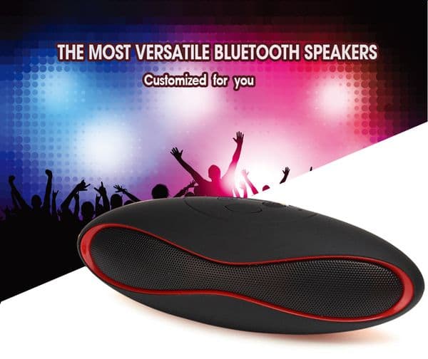 Wireless Bluetooth portable mini loudspeakers for laptop phone FM Radio Support card TF built in microphone Aux speaker set