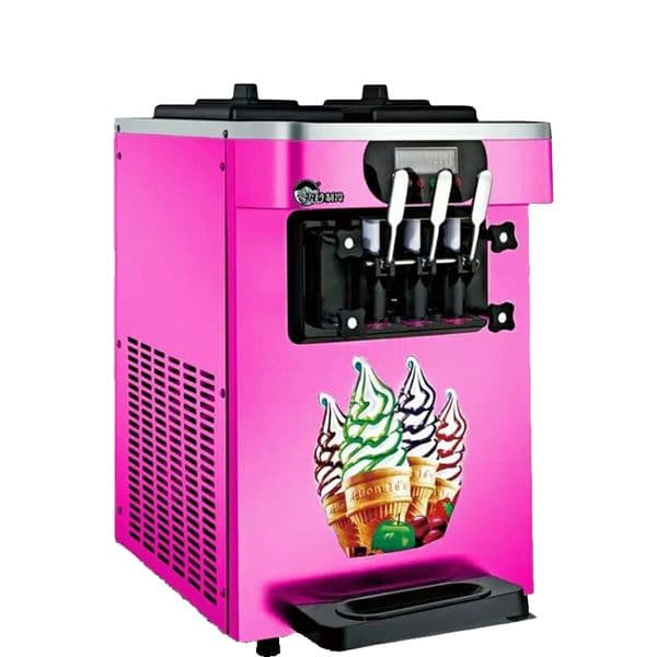Automatic three-flavor Taylor soft ice cream machine ice cream freezer high quality desktop ice cream machine