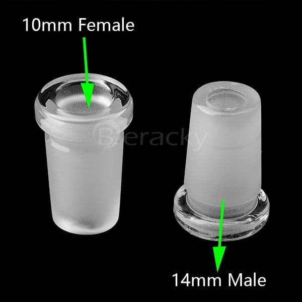High-quality Glass Converter Adapters Female 10mm To Male 14mm, Female 14mm To Male 18mm Mini Glass Adapter For Quartz Banger Nails