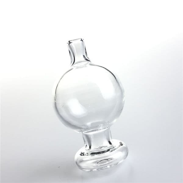 30mm XXL Glass Carb Cap Dabber with Bubble Ball Thick Clear Peak Insert Universal Caps for Quartz Banger Nail