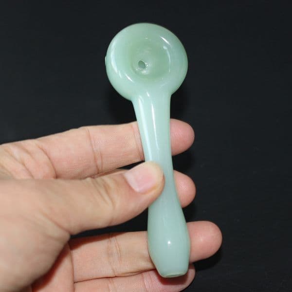 4-Inch Colorful Glass Hand Pipe for Oil - Portable Dabbing Tool