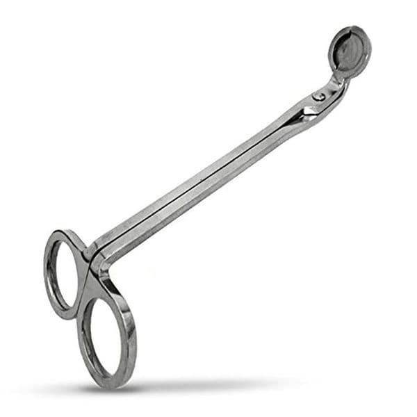 Hot Sell Stainless Steel Candle Wick Trimmer Oil Lamp Trim scissor tijera tesoura Cutter Snuffer Tool Hook Clipper