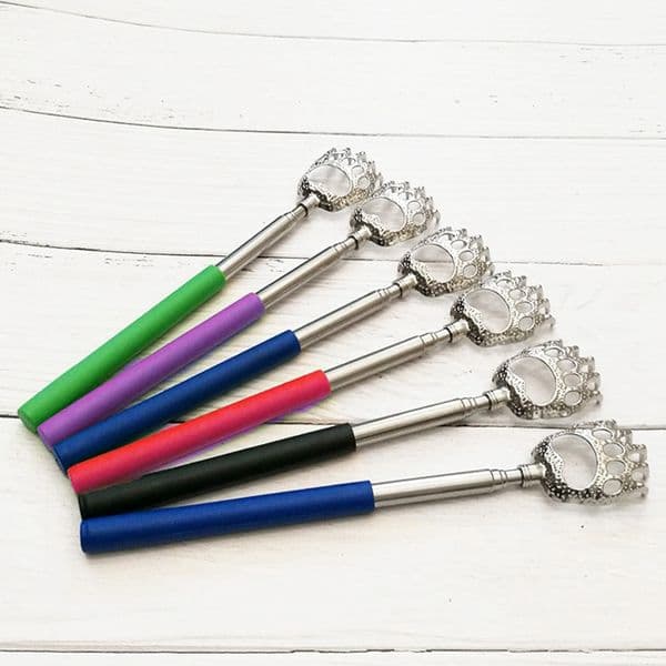 Bear Claw Type Back Scratcher With Comfortable Cushion Grip Handle Scratchers Stainless Steel Health Supplies Practical