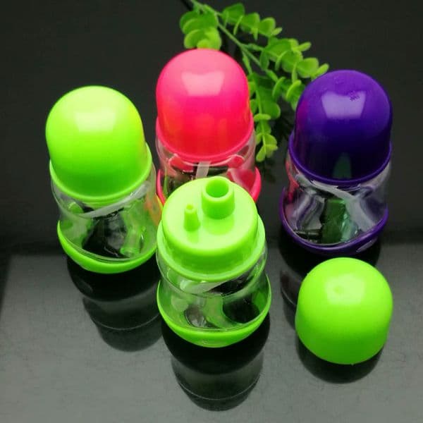 Smoking pipes hookah Oil Burner Pipes Smokings Glass Bowl Colorful plastic mini water pipe