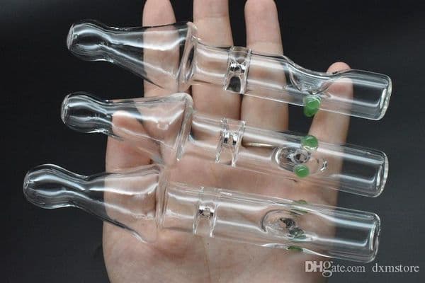 New Arrival Glass Pipes Cloud Smoke Cyclone Function Hookah Pipes Glass Spoon Pipe Smoking Accessories Heavy hand spoon Pipe
