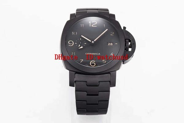 VS Factory Luminous Luxury Watch Stainless Steel Mens Wristwatch Sapphire Waterproof Watch Swiss Automatic Mechanical Transparent case back