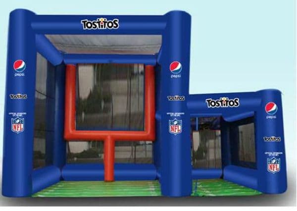wholesale Inflatable Rugby Field Goal Football Challenge Combo - 4m L x 4m H Giant China PVC