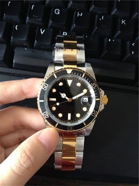 Hot sale Fashion business style watches classic man luxury watch mechanical automatic Watch for man stainless steel watches 201