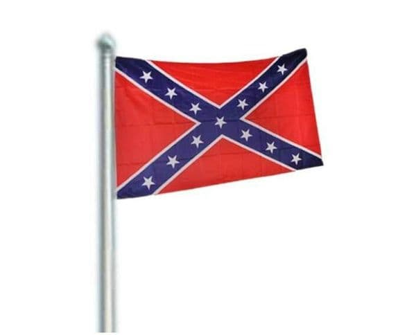 Confederate Rebel Civil War Flag Battle Flags Two Sides Printed National Polyester 90x150cm